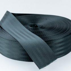 Black 50mm Safety Belt Webbing