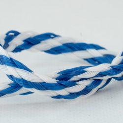 Blue and white ski rope