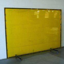 Yellow welding screen