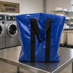 Laundry Bag with center zip