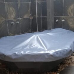 Grey KolKol Hot Tub Cover