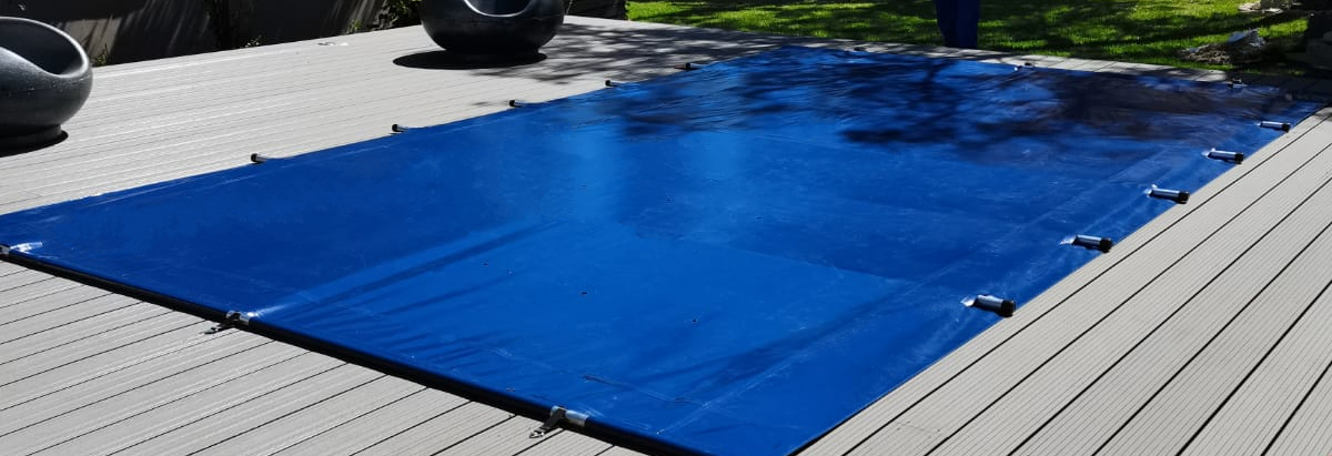 Solid PVC pool cover