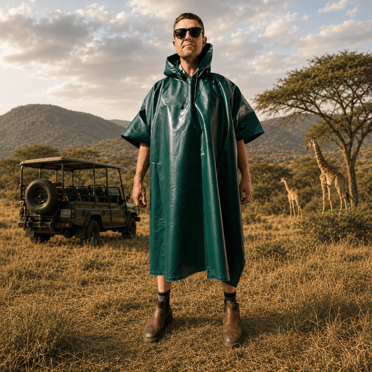 Safari Poncho